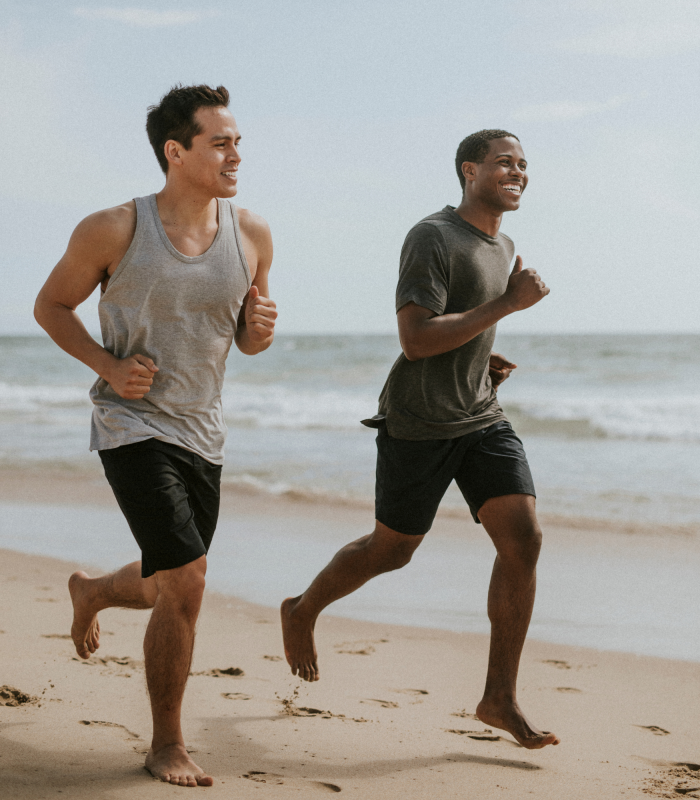 Men Mental Health with friends
